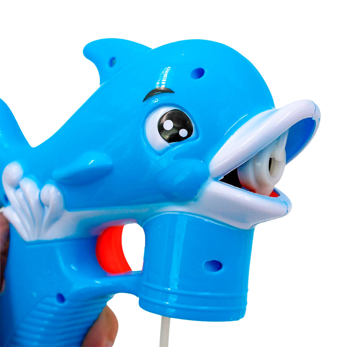 Lança Bolhas De Sabão Pistola Lançador De Bolinhas Golfinho