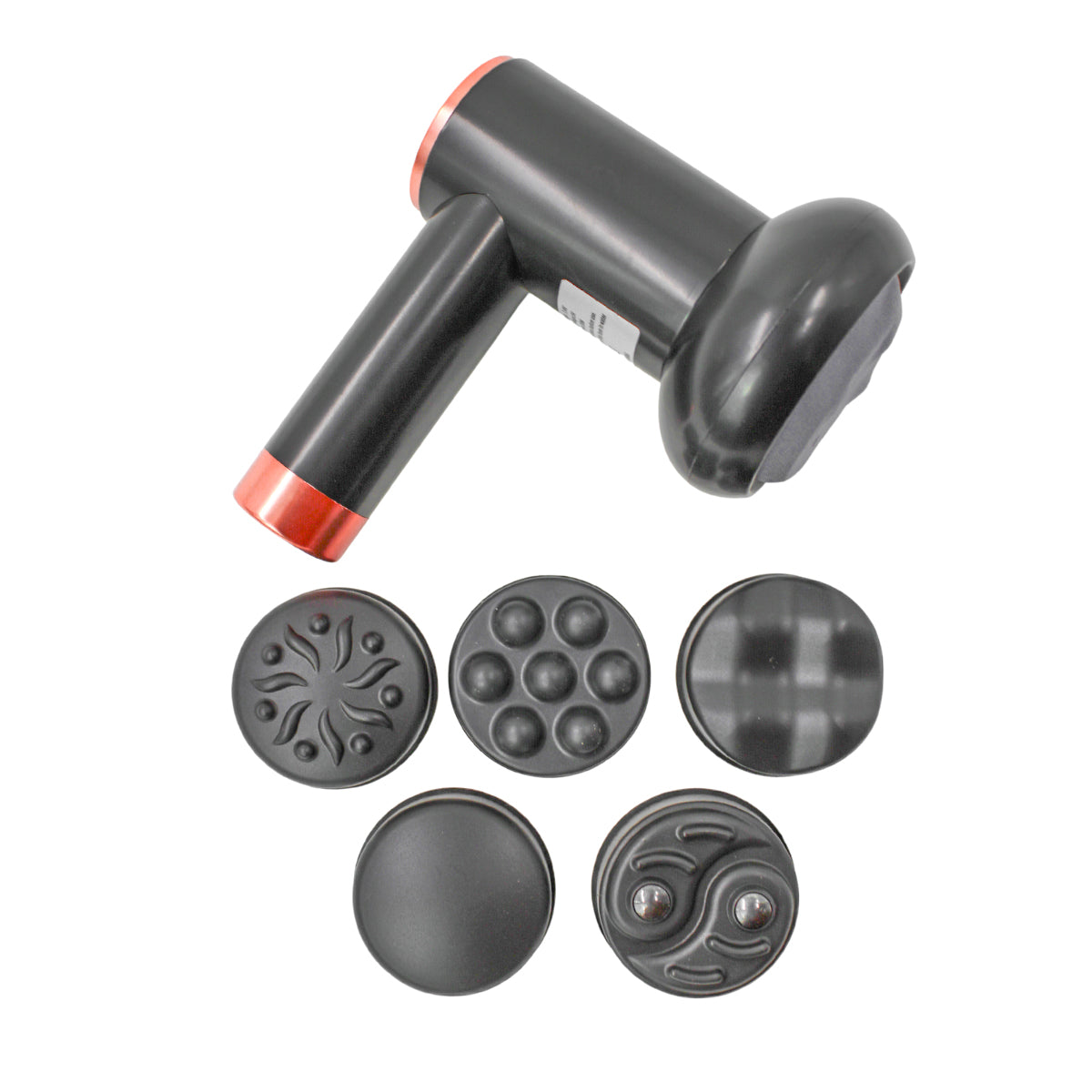 Massageador Eletrico Muscular Vibratorio Corporal USB Portatil 5 em 1