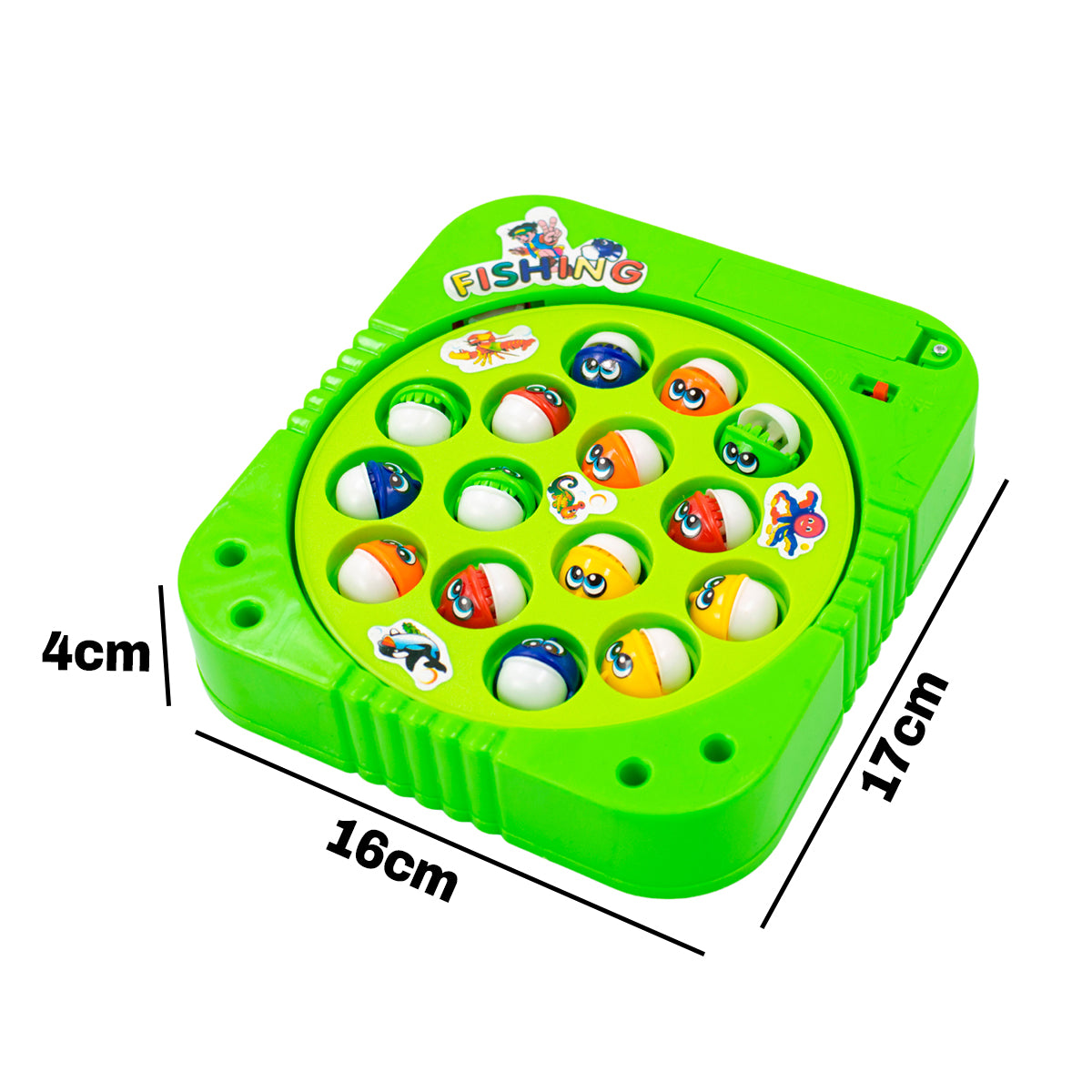 Brinquedo Pesca Pega Peixe Jogo Pescaria Infantil Giratorio A Pilha