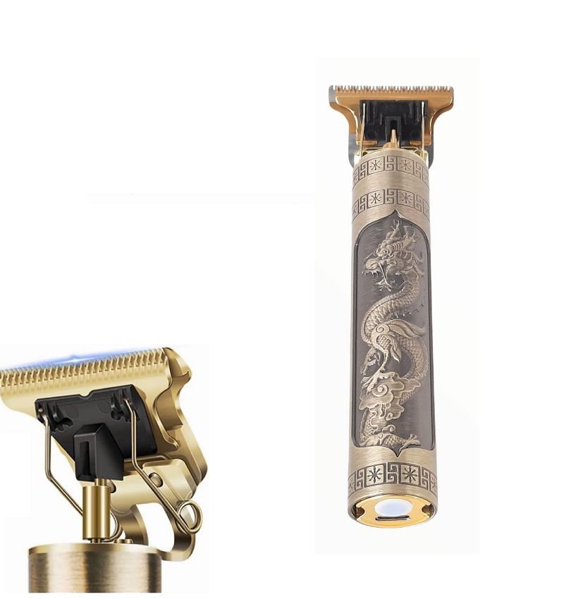 Maquina De Cortar Cabelo Dragão USB recarregavel