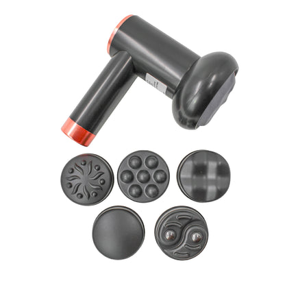Massageador Eletrico Muscular Vibratorio Corporal USB Portatil 5 em 1