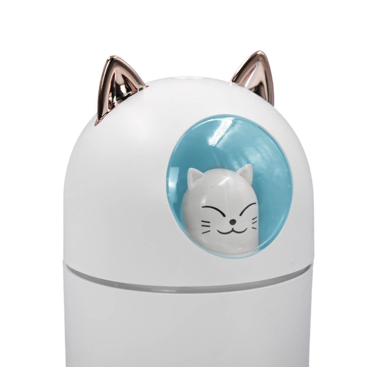 Umidificador De Ar Luminaria USB Difusor Aromatizador Orelha Gatinho