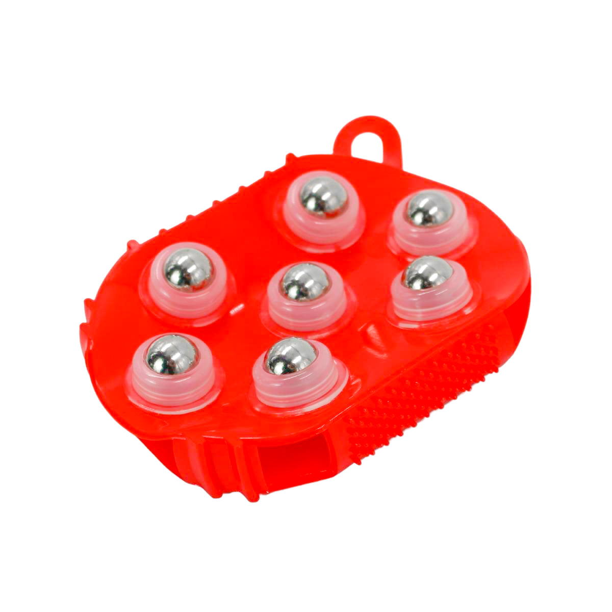 Massageador Luva Corporal Massagem Estetica Manual 7 Esferas Portatil Costas Pescoço Relaxamento