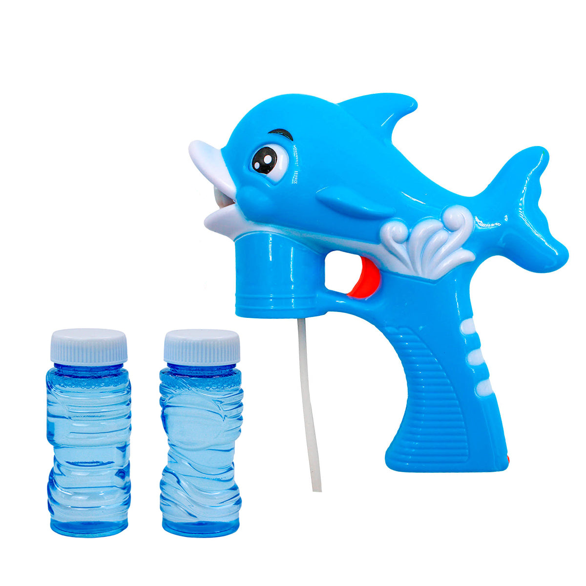 Lança Bolhas De Sabão Pistola Lançador De Bolinhas Golfinho