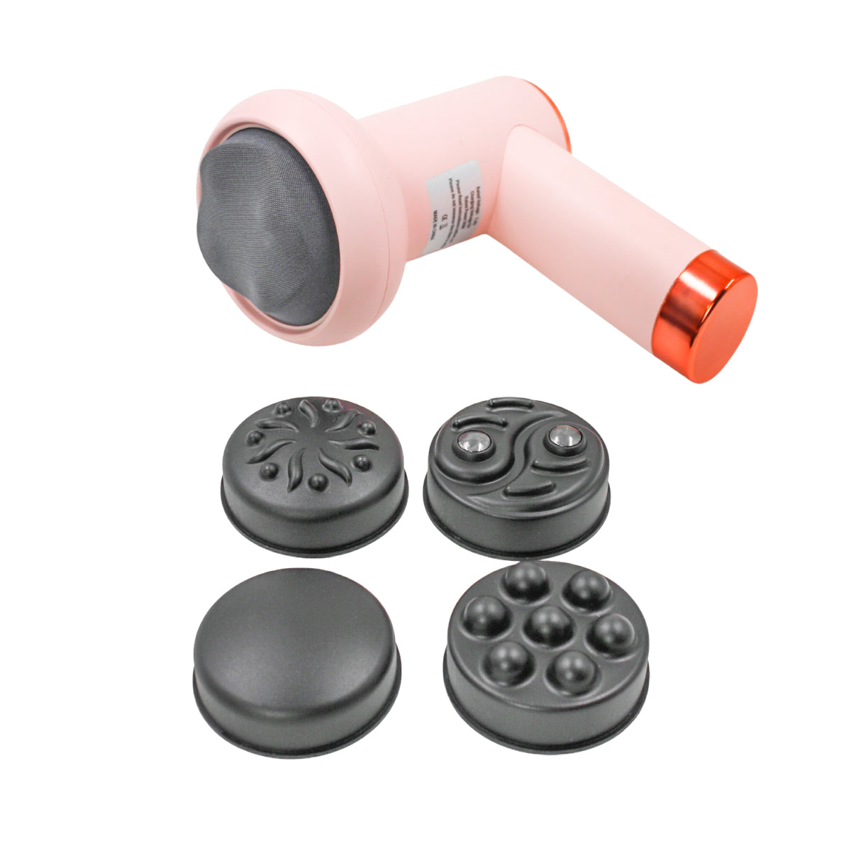 Massageador Eletrico Muscular Vibratorio Corporal USB Portatil 5 em 1
