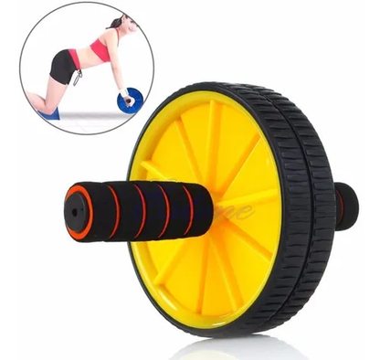 Roda Rolinho De Exercicios Abdominal Aparelho Fitness