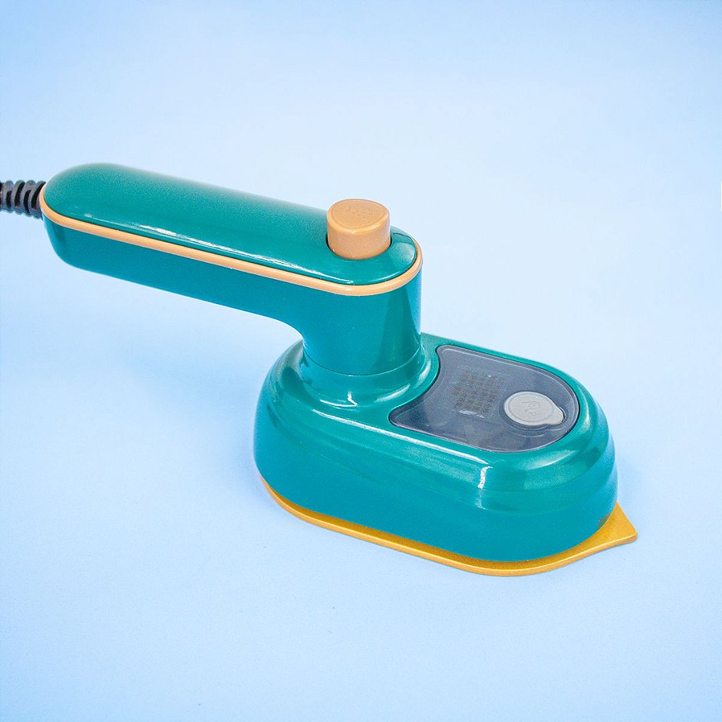 Mini Ferro De Passar Roupa Giratorio Portatil A Vapor Viagem Cabe Na Mala