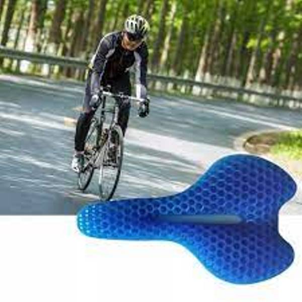 Capa Almofada Em Gel De Silicone Flexivel Confortavel Para Bicicleta Amortecimento Anti Impacto Egg Cushion