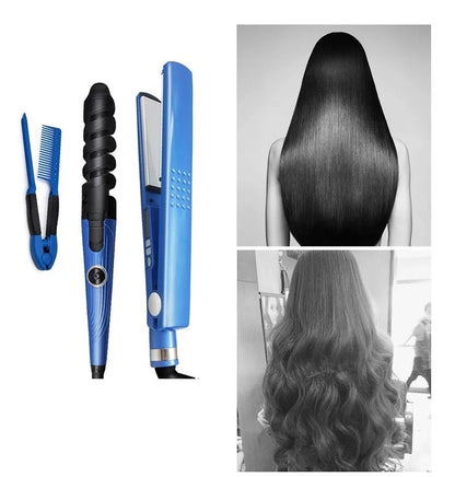 Kit 3 Em 1 Chapinha Modelador De Cachos Profissional 110V 450F