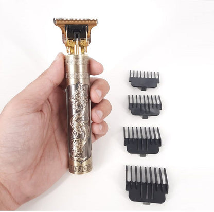 Maquina De Cortar Cabelo Dragão USB recarregavel
