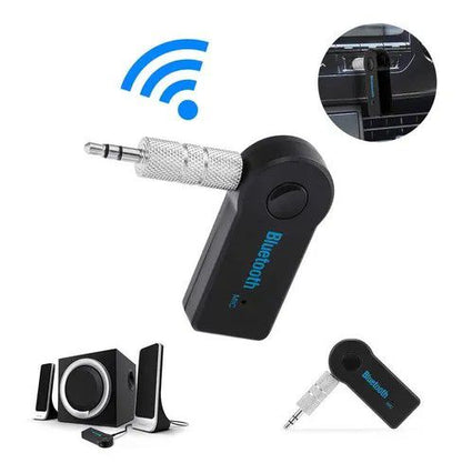Adaptador Receptor Bluetooth P2 Musica Para Celular Som Carro
