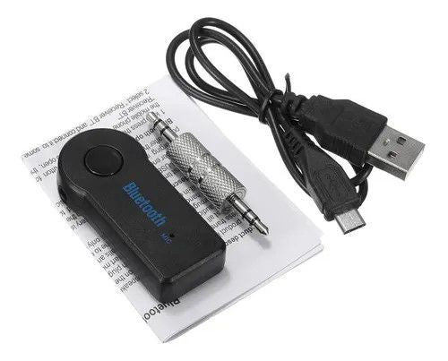 Adaptador Receptor Bluetooth P2 Musica Para Celular Som Carro